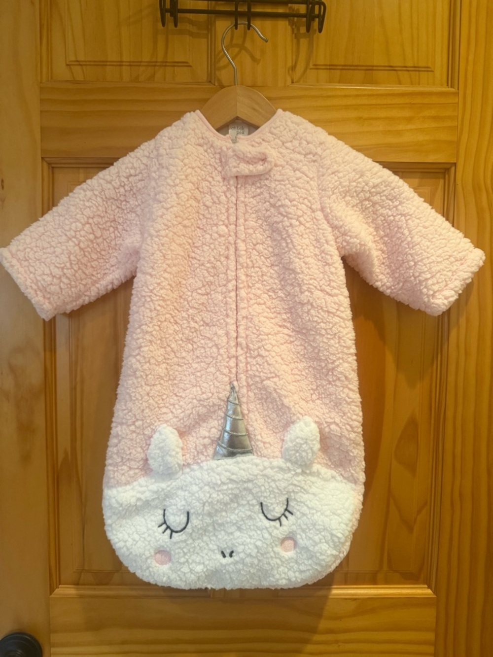 Fuzzy Unicorn Sleep Sack, 6-9 Months